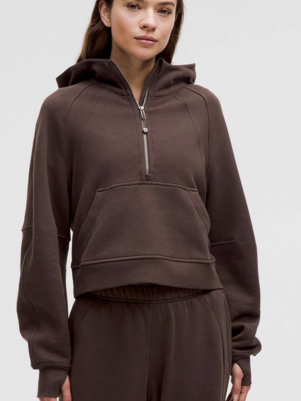 LULULEMON ATHLETICA SCUBA OVERSIZED HALF-ZIP HOODIE!